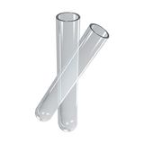 Cam Deney Tüpü Boroslikat Dibi Yuvarlak 12*75MM 5ml 10 Adet