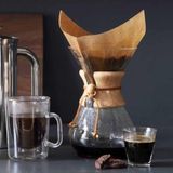Cam Dripper Ekipmanı - Kahve Demleme Aleti - Cam Kahve Demleme - 800 ml - 6 Cup - Acı Kahve