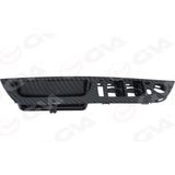 Cam Dugme Cercevesi On Sol Karbon Fiber Katlama Li Bmw X5 E70 X6 E71 Drstr - Siyah