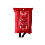 Cam Elyafı Fiberglass Yangın Battaniyesi 150X180 Cm Fire Blanket Cepli Model