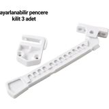 Cam Emniyet Kilidi 3lü - 1