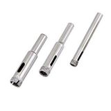 Cam Fayans Mermer Granit porselen Delme Pancı Boru Tipi Elmas Karot Uç 3mm 4mm 8mm (3lü)