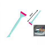 Cam Filmi Çekme Aparatı Silikon Uçlu Kalem Ragle 24 Cm Turkuaz Pembe
