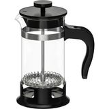 Cam French Press 0,4 L, Paslanmaz Çelik Detaylar, Şık ve Kullanışlı Tasarım - Seçenek 1 - Ahşap