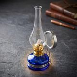 Cam Gaz Lambası - Mi - Nostaljik Tasarım - Dekoratif Aydınlatma