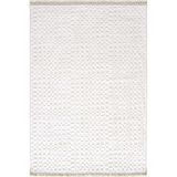 ÇAM HALI ALAÇATI 7802 KREM İskandinav Desenli Koridor Halısı Kesme Yolluk Mutfak Halısı Modern Salon, Krem, 120 x 180