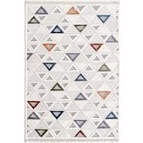 ÇAM HALI ALAÇATI 7804 MULTİ İskandinav Desenli Koridor Halısı Kesme Yolluk Mutfak Halısı Modern Salo, Multi 4, 160 x 300