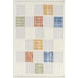 ÇAM HALI ALAÇATI 7808 MULTİ İskandinav Desenli Koridor Halısı Kesme Yolluk Mutfak Halısı Modern Salo, Multi 6, 80 x 350