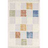 ÇAM HALI ALAÇATI 7808 MULTİ İskandinav Desenli Koridor Halısı Kesme Yolluk Mutfak Halısı Modern Salo, Multi 6, 80 x 400