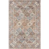 Çam Halı Anatolia 32-071 Etnik Eskitme Desenli Dokuma Tabanlı Yıkanabilir Şönil Salon ve Oda Halısı, Multi, 75 x 150