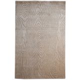 Çam Halı Emboss JR 06 Bej Modern Desen Yeni Zellanda Yünü ve Viskon El Dokuması Halı