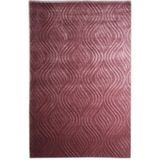 Çam Halı Emboss JR10 Rose Modern Desen Yeni Zellanda Yünü ve Viskon El Dokuması Halı