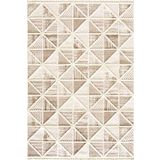 Çam Halı Enti Halı Step 2201 Krem Iskandinav Desenli Makine Halısı, Krem, 200 x 290