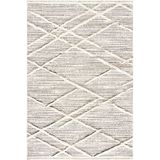 Çam Halı Enti Halı Step 2204 Gri Iskandinav Desenli Makine Halısı, Gri, 120 x 180