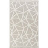 Çam Halı Enti Halı Togo 7502 Bej Geometrik Desenli Makine Halısı, Bej, 200 x 290