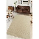 Çam Halı Eyfel 3105 Krem 120x180 cm Romans Halı Modern Desenli Makine Halısı