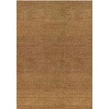 Çam Halı Gloria TD426 Kahverengi Hasır Desen Dokuma Saçaklı Kilim