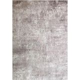 Çam Halı Gloria TD679 Gri Modern Desen Dokuma Saçaklı Kilim