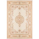 Çam Halı Gloria TD688 Bej Klasik Desen Dokuma Saçaklı Kilim