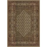Çam Halı Gloria TD737 Bej Klasik Desen Dokuma Saçaklı Kilim
