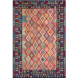 Çam Halı Gloria TD750 Multi Etnik Desen Dokuma Saçaklı Kilim