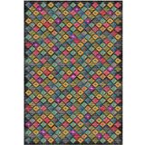Çam Halı Gloria TD79902 Multi Etnik Desen Dokuma Saçaklı Kilim