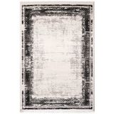 Çam Halı Lizbon 4512 Gri 80x300 cm Enti Halı Modern Eskitme Desenli Makine Halısı