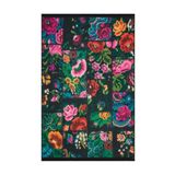 Çam Halı Lotus Karabağ Patchwork Desen Saçaklı Baskı Kilim 3251