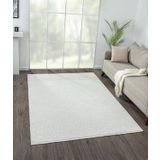 Çam Halı Nordic NX0010A Beyaz Modern Desen Salon Halısı