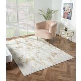 Çam Halı Nordic NX008A Gold Modern Desen Salon Halısı