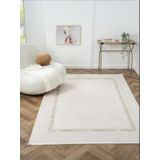 Çam Halı Otto OT003A Krem Modern Desen Salon Halısı