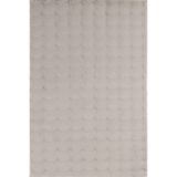 Çam Halı Sensetive 9302 Gri Hav Toz Vermez Kaymaz Tabanlı Kabartmalı Peluş Post, Gri, 90 x 150