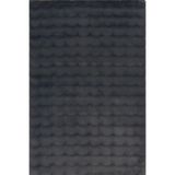 Çam Halı Sensetive 9306 Antrasit Hav Toz Vermez Kaymaz Tabanlı Kabartmalı Peluş Post, Antrasit, 90 x 200