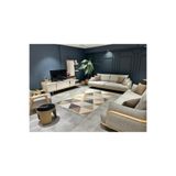 Çam Halı Side 1405 Sarı İskandinav Desenli Koridor Halısı Kesme Yolluk Mutfak Halısı Modern Salon Ha, Sarı, 120 x 400