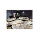 Çam Halı Side 1406 Sarı İskandinav Desenli Koridor Halısı Kesme Yolluk Mutfak Halısı Modern Salon Ha, Sarı 2, 100 x 200