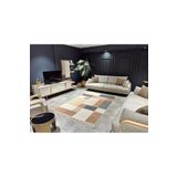 Çam Halı Side 1406 Sarı İskandinav Desenli Koridor Halısı Kesme Yolluk Mutfak Halısı Modern Salon Ha, Sarı 2, 120 x 300