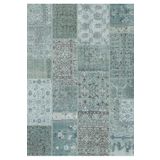Çam Halı Siesta Patchwork 32-459 Etnik Eskitme Desenli Dokuma Tabanlı Yıkanabilir Şönil Salon ve Oda, Multi 25, 230 x 330