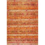 Çam Halı Siesta Vintage 32-031 Etnik Eskitme Desenli Dokuma Tabanlı Yıkanabilir Şönil Salon ve Oda Halısı