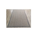 Çam Halı Sisal Bej Bordürlü Jüt Sisal Kilim 9509