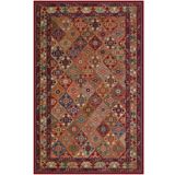 Çam Halı TD739 Gloria Multi Etnik Desen Dokuma Saçaklı Kilim