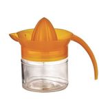 Cam Hazneli Portakal Limon Narenciye Meyve Sıkacağı 400ml Turuncu