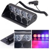 Cam İçi Çakar Lamba Uzaktan Kumandalı 16 Led 24W 12V Kırmız