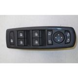 CAM KALDIRMA ANAHTARI RENAULT MEGANE III [SOL] 13-PİN KASALI [AYNA AYARLI]