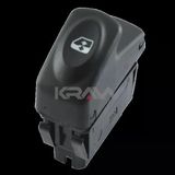 CAM KALDIRMA ANAHTARI (SİYAH) 6 PİN RENAULT KANGOO-MEGANE I-CLIO