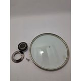 Cam Kapak 22 Cm Ve Parliement Mavi Kulp