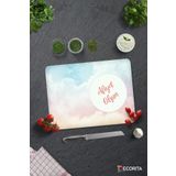 Cam Kesme Tahtası - Cam Kesme Tablası | Afiyet Olsun | Renkli Bulutlar | 30cm x 40cm