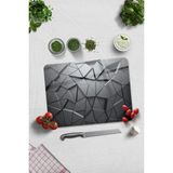 Cam Kesme Tahtası - Cam Kesme Tablası | Antrasit Kristal | 30cm x 40cm