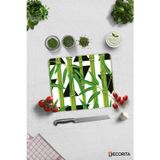 Cam Kesme Tahtası - Cam Kesme Tablası | Bamboo Desen | 29cm x 34cm