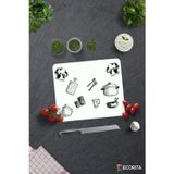 Cam Kesme Tahtası - Cam Kesme Tablası | Beyaz Tahta | 29cm x 34cm