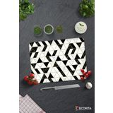 Cam Kesme Tahtası - Cam Kesme Tablası | Black Gold | 30cm x 40cm